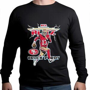 San Francisco 49ers Brock Purdy Crewneck Sweatshirt NFL Blitz Player Gift Wea 51